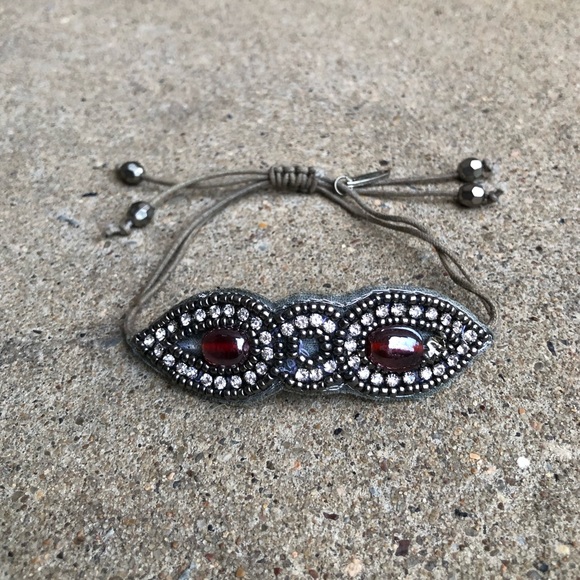 Silver Beaded Bracelet - Picture 2 of 6